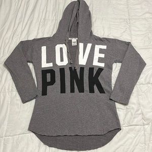Love pink hoodie